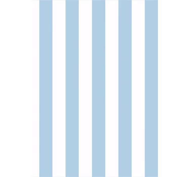 Hallway roller blind in nordic blue and white - TenStickers