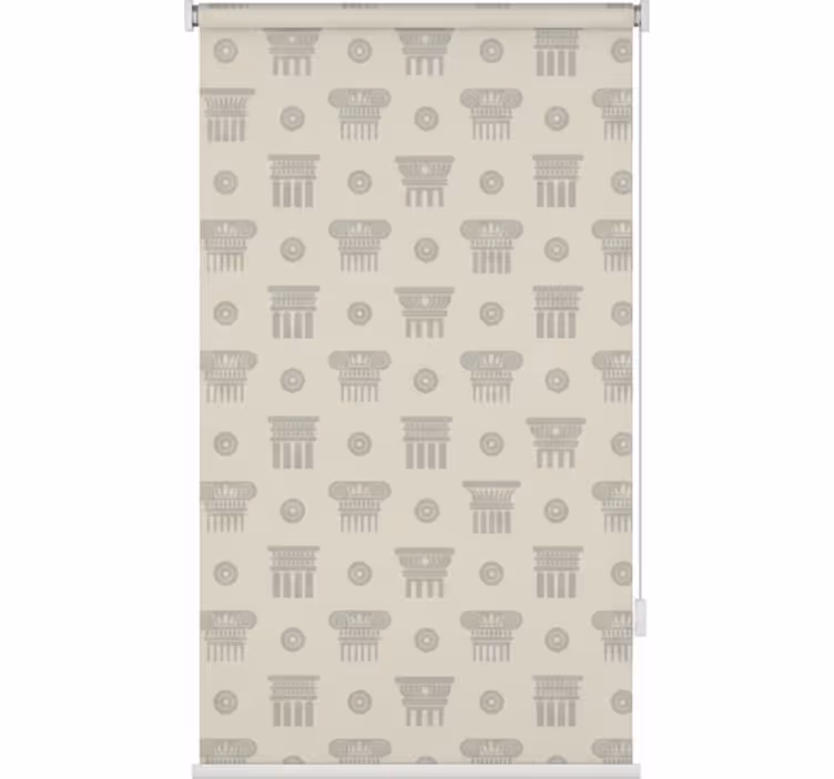 Hallway roller blind ancient greece architecture sketch - TenStickers