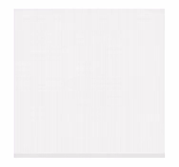 White roller blind sheer fabric - TenStickers