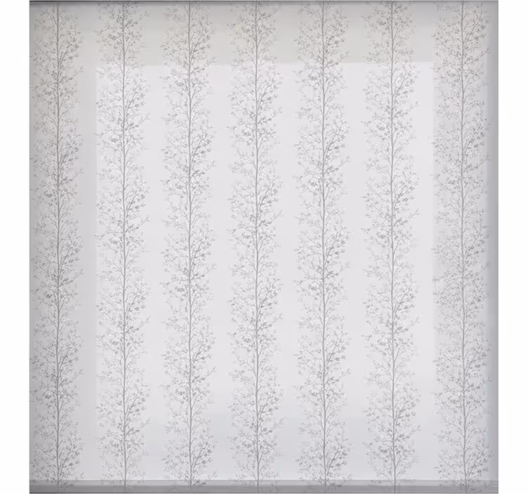 Gray roller blind with tree print - TenStickers