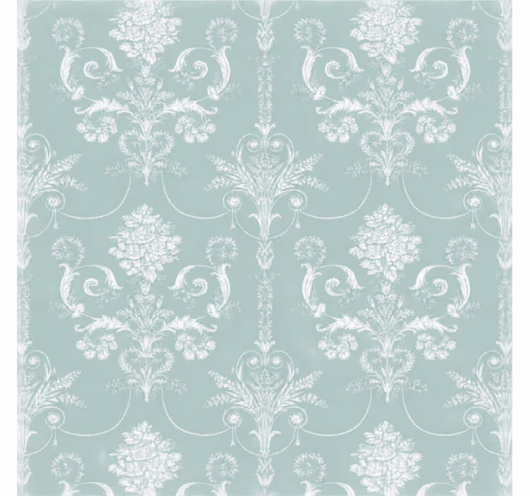 Blue roller blind in regal translucent style - TenStickers