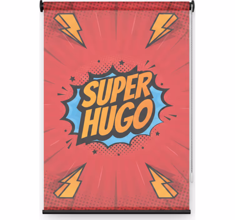 Superhero roller blind superhero roller blind - TenStickers