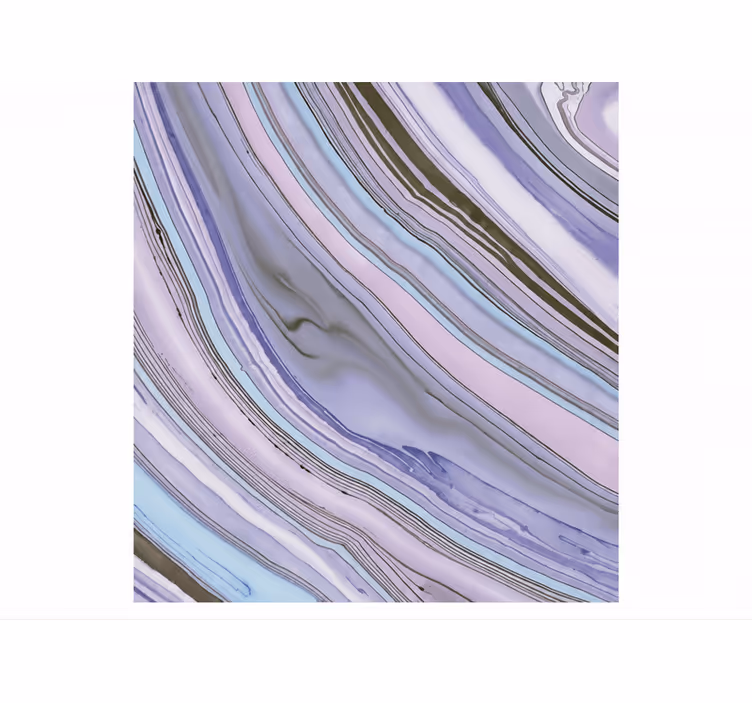 Purple roller blind with agate paint design - TenStickers