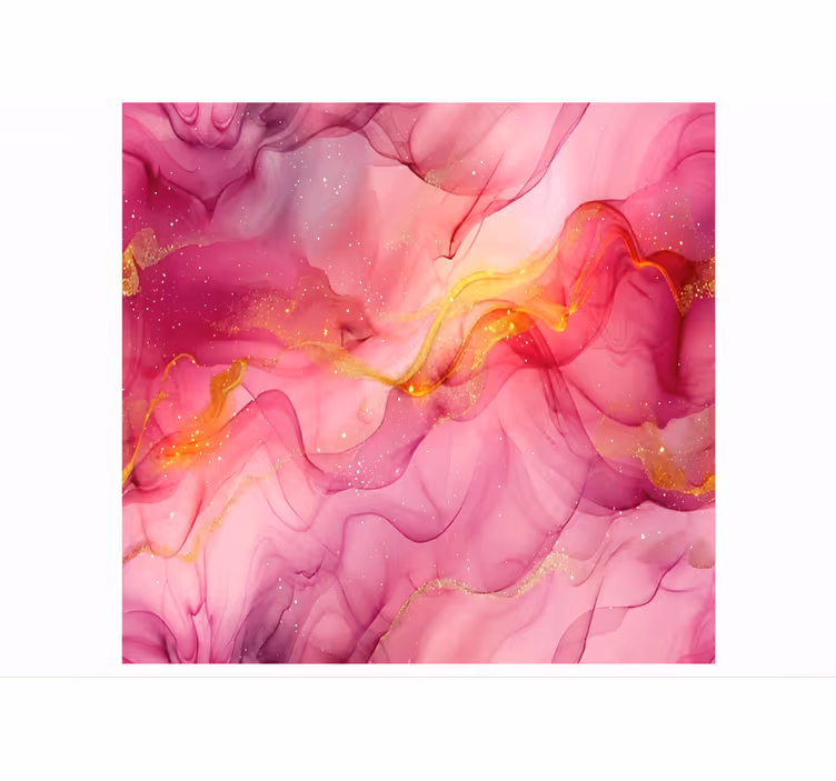 Pink roller blind in pure abstract marbles - TenStickers