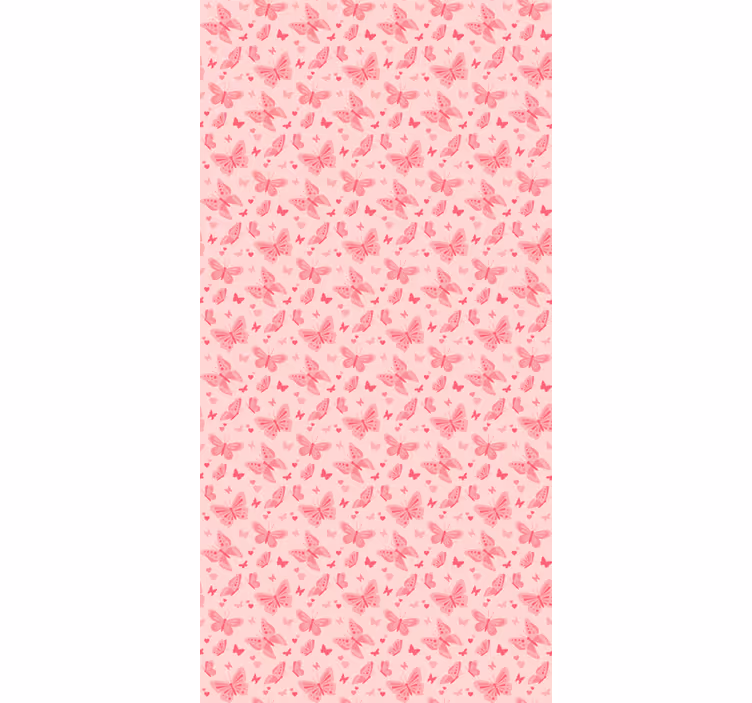 Pink Butterfly kids blind - TenStickers