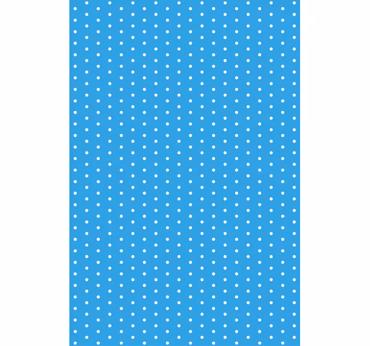 Polka Dot Theme blue roller blind - TenStickers