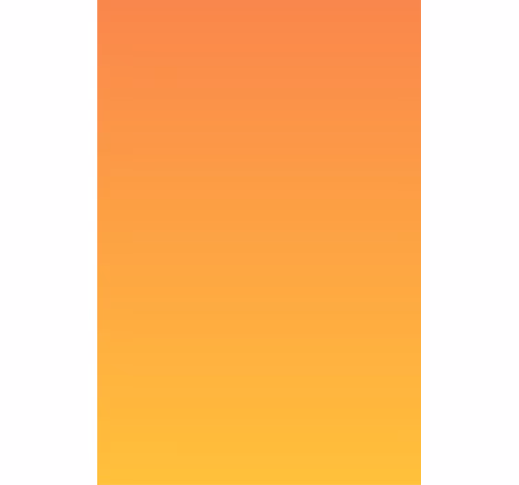 Gradient Orange Shades opaque roller blind - TenStickers