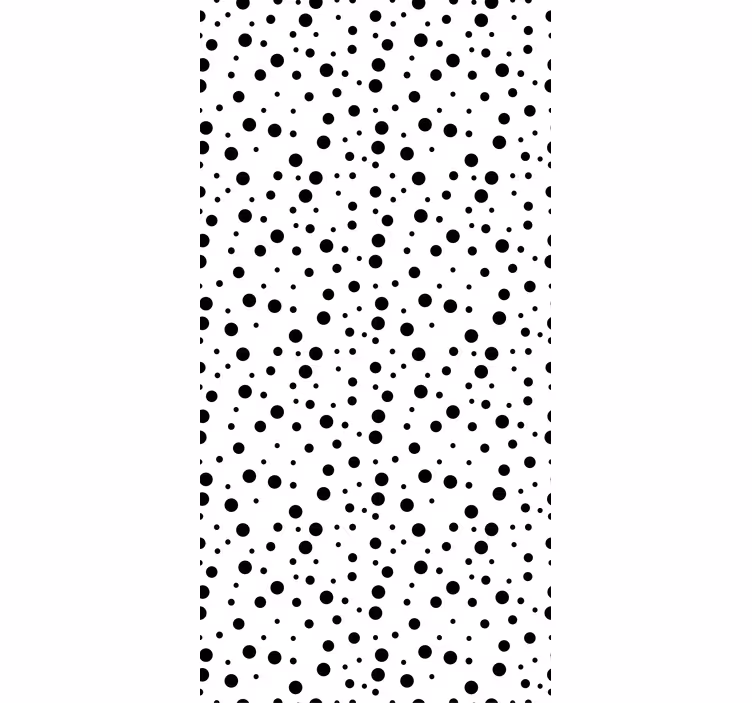 Bold dotted pattern texture and pattern roller blind - TenStickers