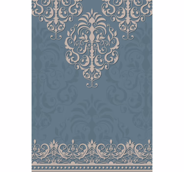 Timeless Damask Motif elegant roller blind - TenStickers