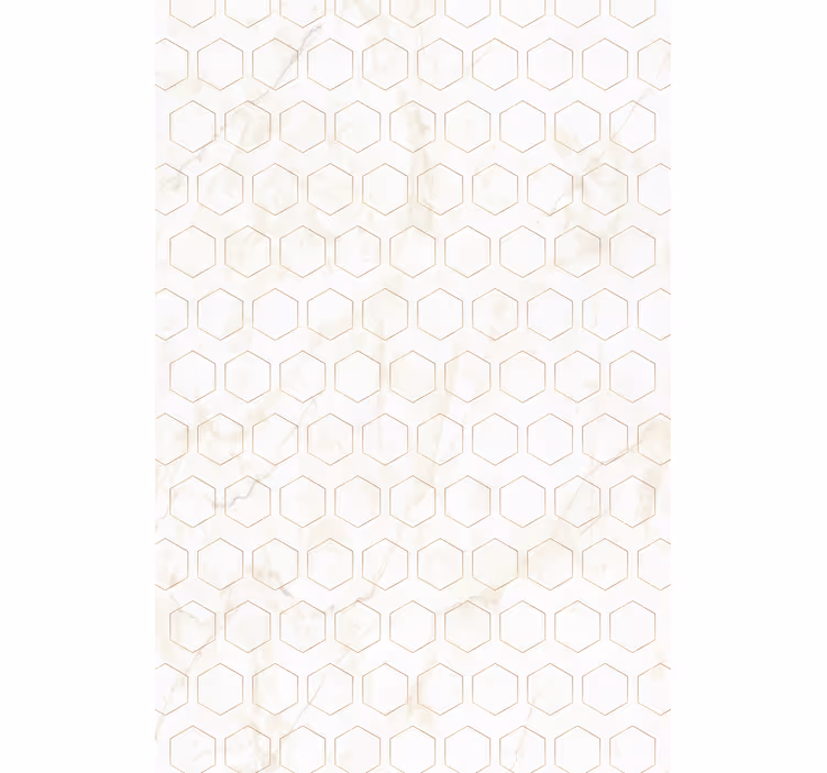 Texture and pattern roller blind geometric hexagon - TenStickers