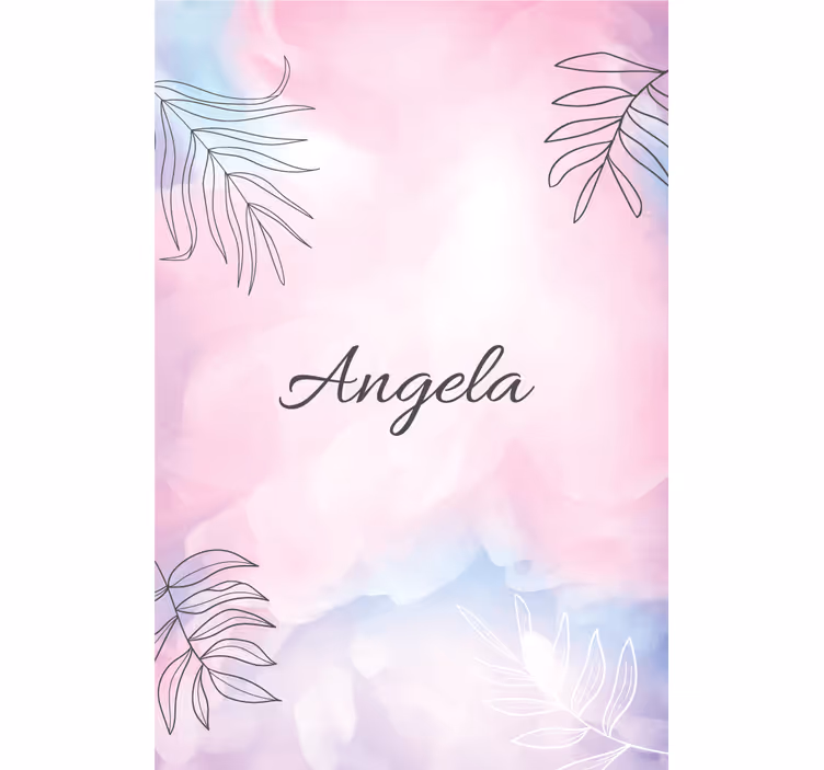 Vintage light pink art custom blind - TenStickers