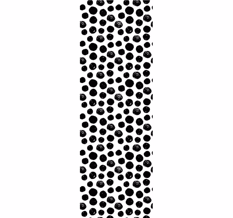 Dotted Black Patterns texture and pattern roller blind - TenStickers