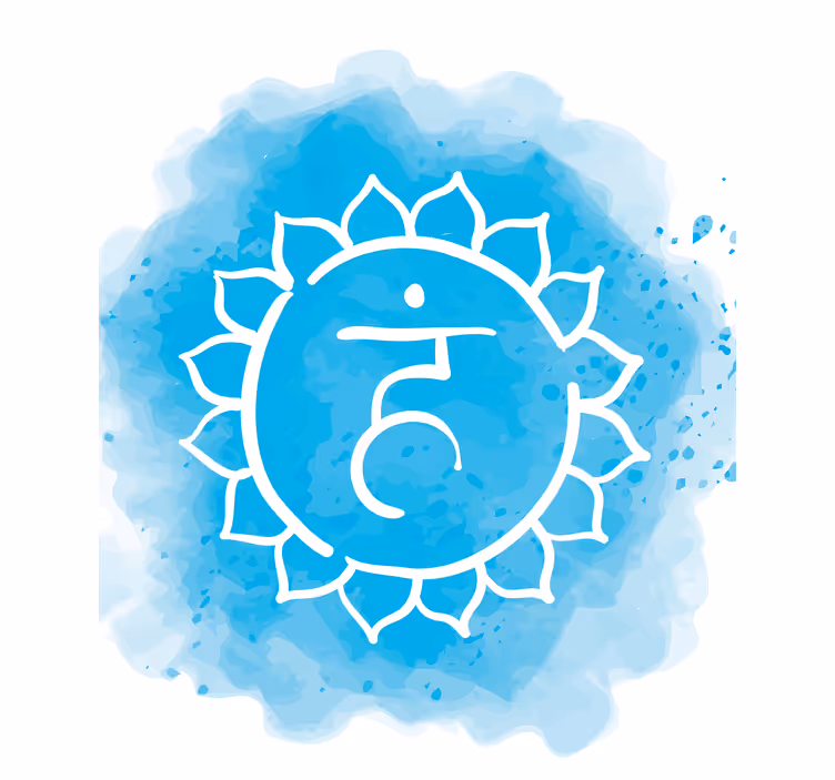 Chakra Symbol Design zen roller blind - TenStickers