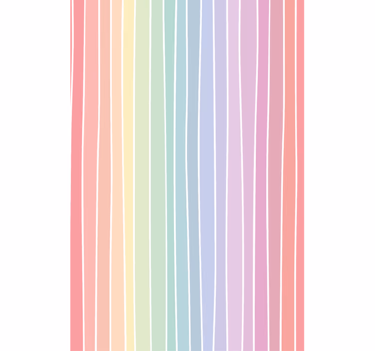 Soft pastel stripes texture and pattern roller blind - TenStickers