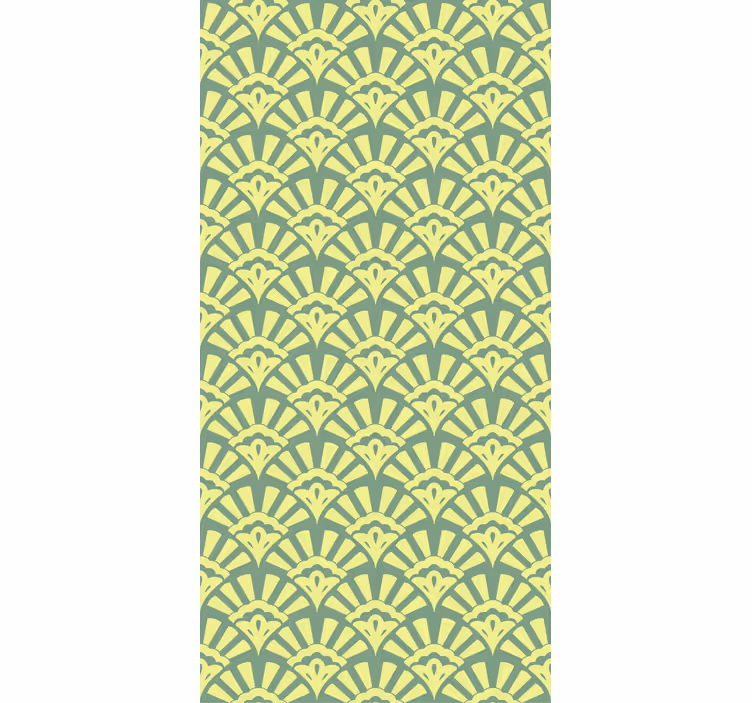 Elegant Leaf Theme texture and pattern roller blind - TenStickers