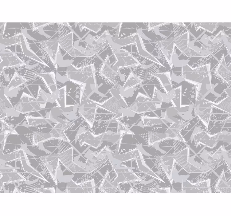 Geometric Grey Patterns texture and pattern roller blind - TenStickers