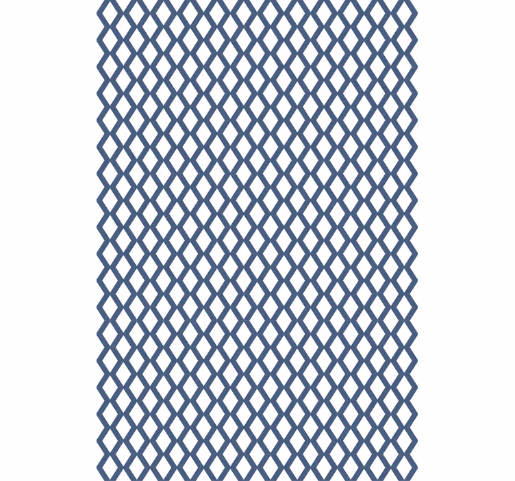 "Hampton Style" Diamond pattern  Modern blind - TenStickers