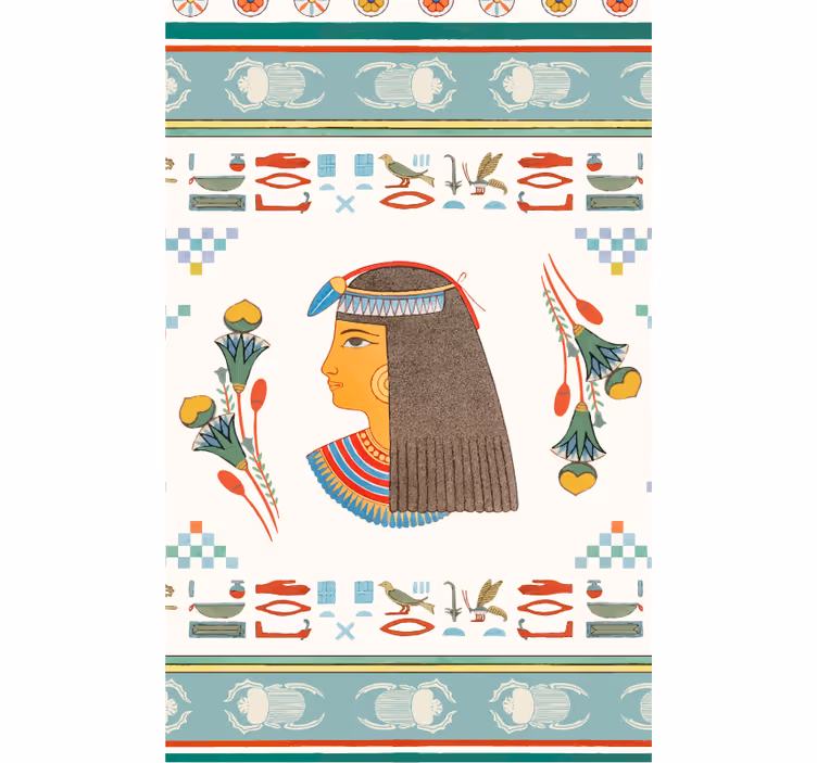 ANCIENT EGYPTIAN QUEEN ART movie roller blind - TenStickers
