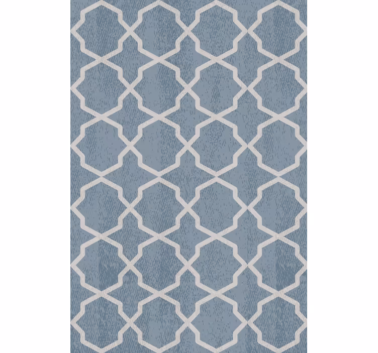 Geometric layout approach modern roller blind - TenStickers