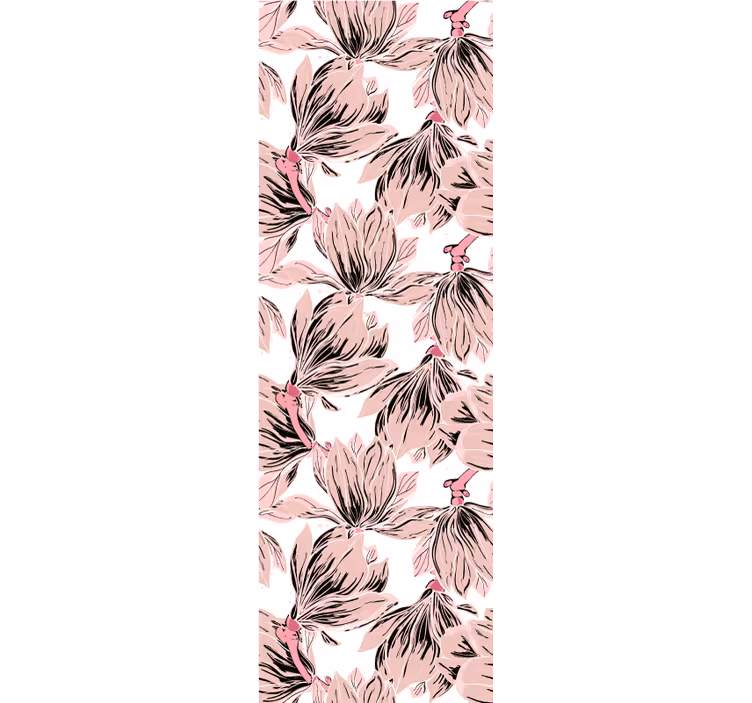 Elegant arrangement flowers and plants roller blind - TenStickers