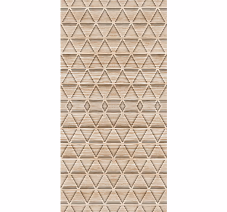 Texture and pattern roller blind geometric natural design - TenStickers