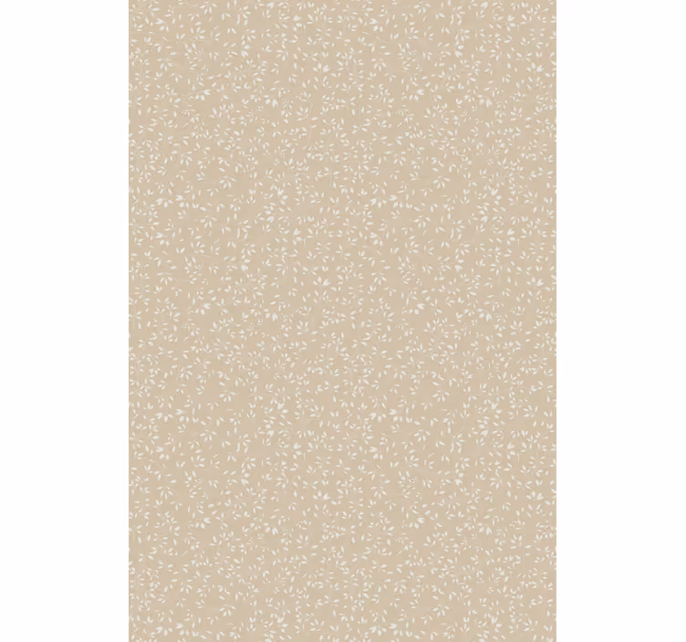 Soft Leaf Theme flowers and plants roller blind - TenStickers
