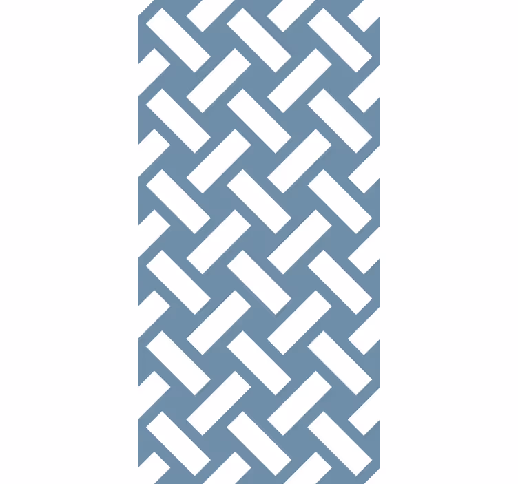 Texture and pattern roller blind with woven lines - TenStickers