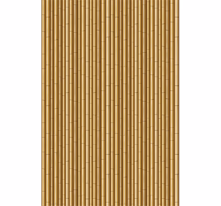 Rattan texture more flowers and plant blind - TenStickers