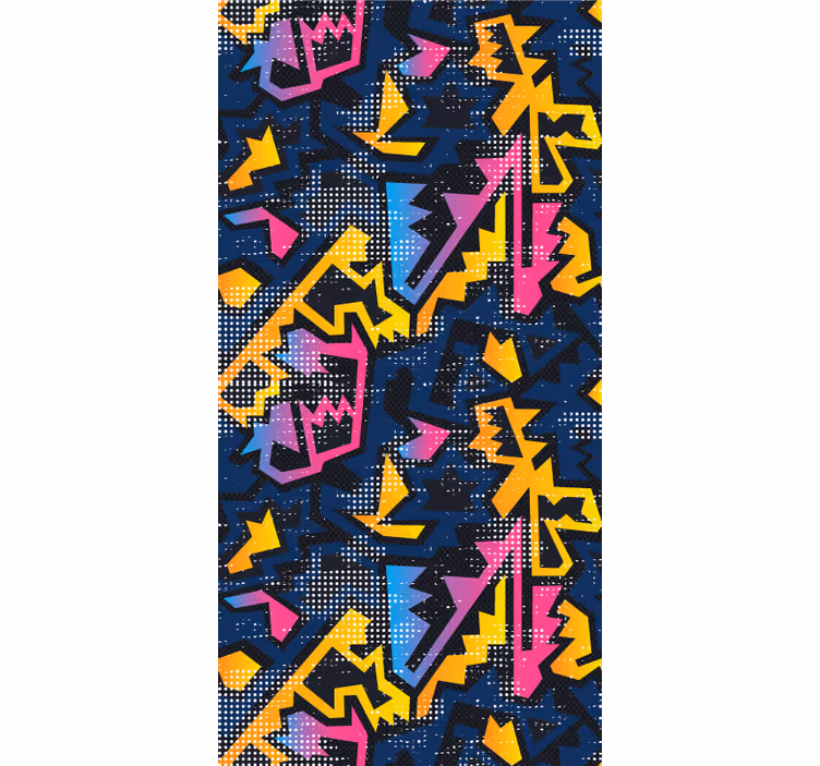 Geometric Graffiti Teenager blind - TenStickers