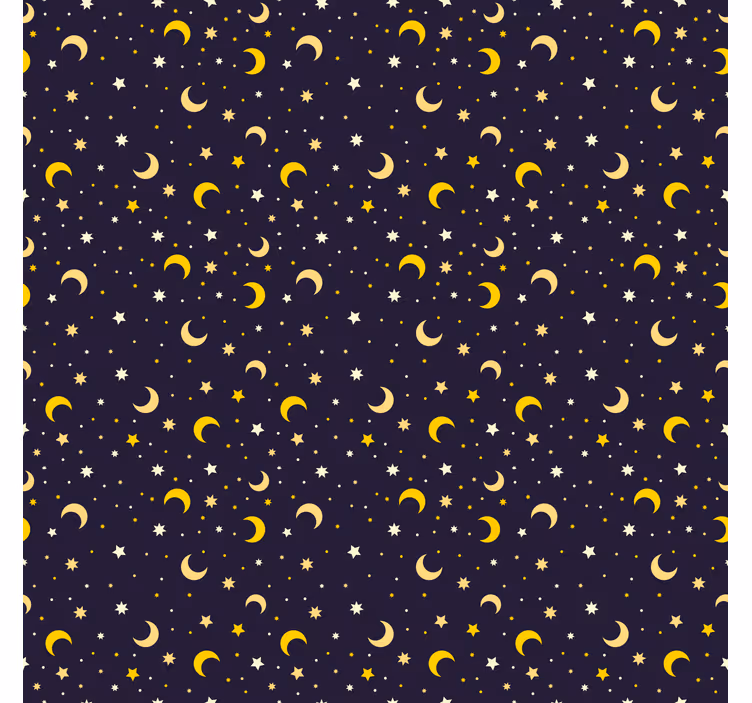 night stars pattern Childrens blind - TenStickers