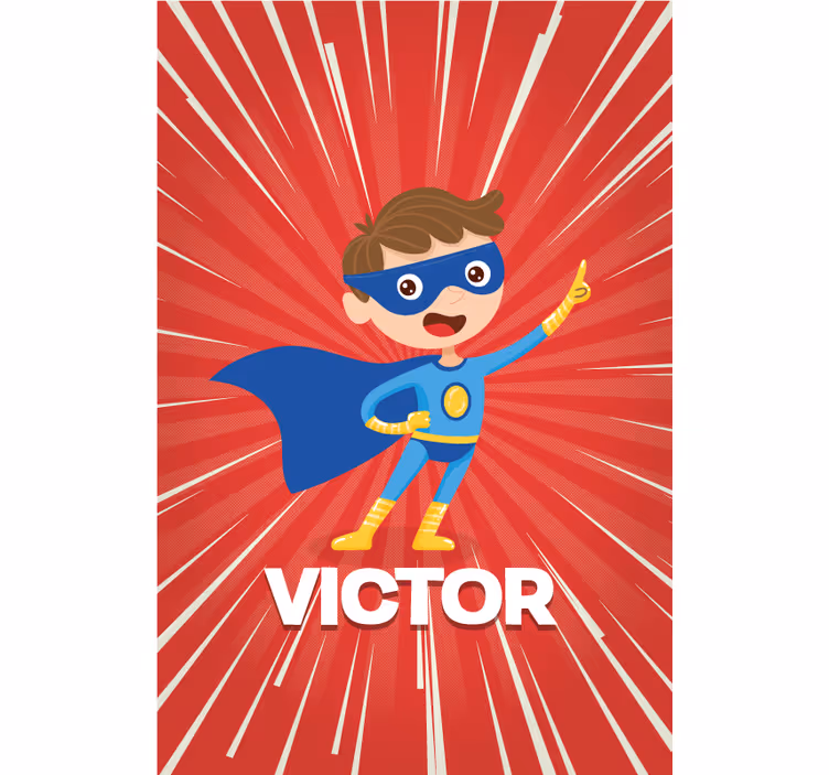super kid Custom printed window shade - TenStickers