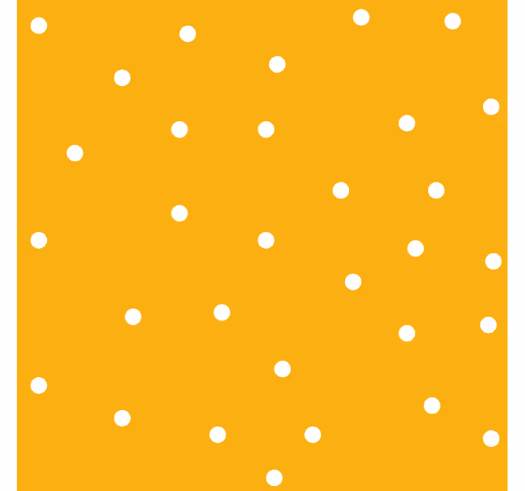 White dots pattern yellow blind - TenStickers