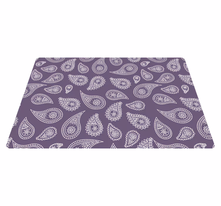 Original placemats with paisley pattern surface - TenStickers