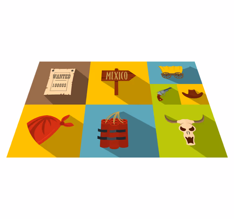 Original placemats wanted mexican style - TenStickers