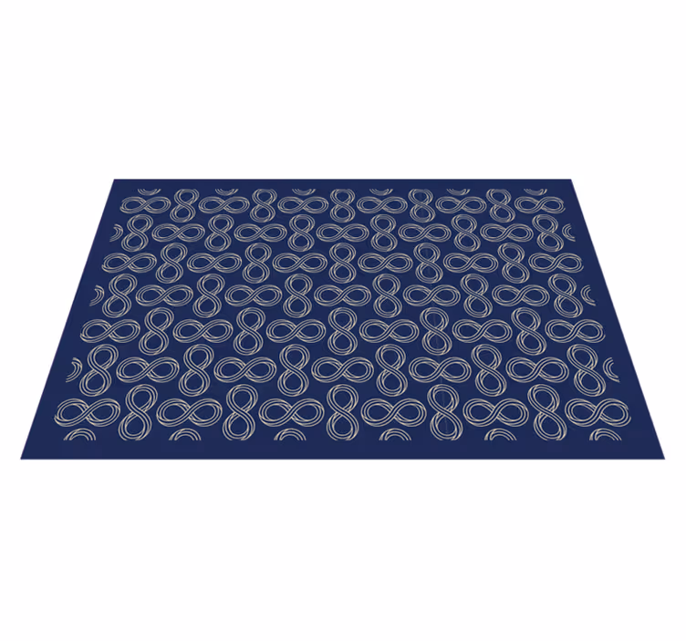 Elegant infinity pattern placemat - TenStickers
