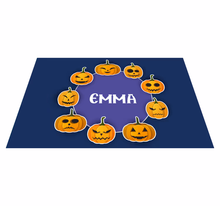 personalized placemat with  cupkins - TenStickers