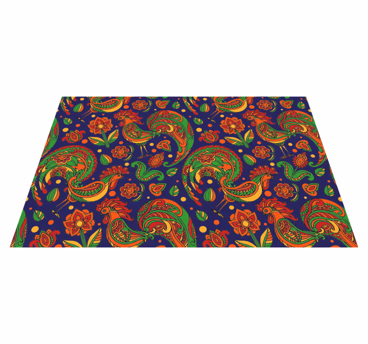 Original placemats in lively floral designs - TenStickers