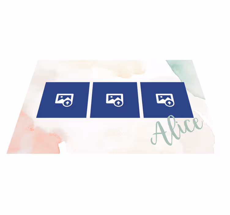Original placemats for photo memories display - TenStickers