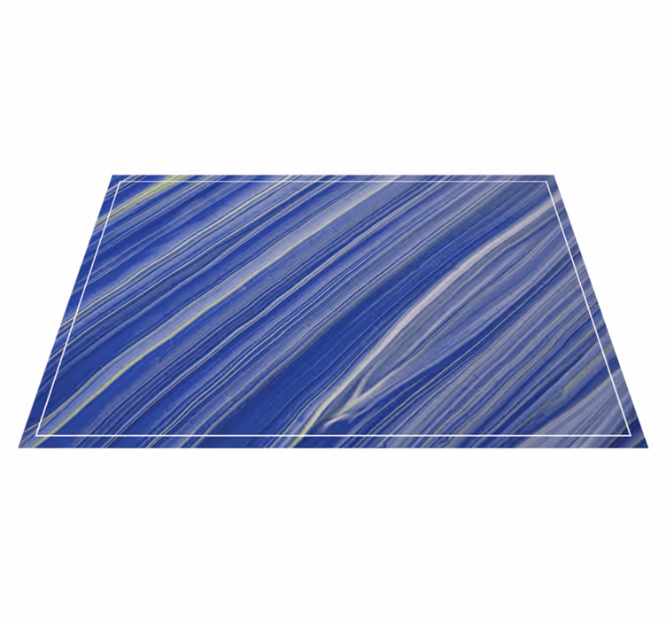 Navy marble elegant placemats - TenStickers