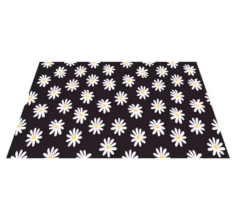 Children placemats daisy floral design - TenStickers