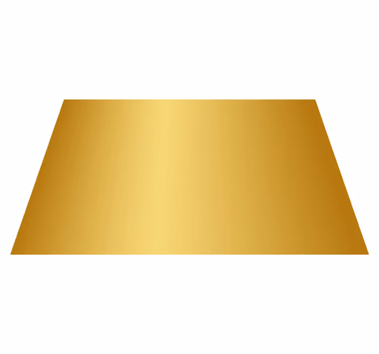 Modern placemats with golden gradient surface - TenStickers