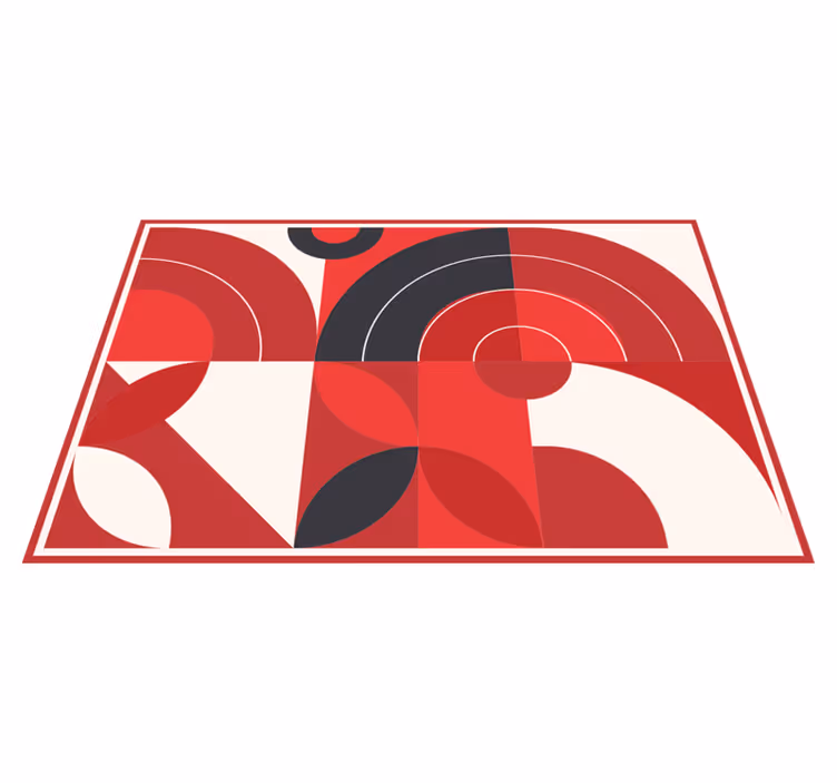 Modern placemats in bright geometric designs - TenStickers