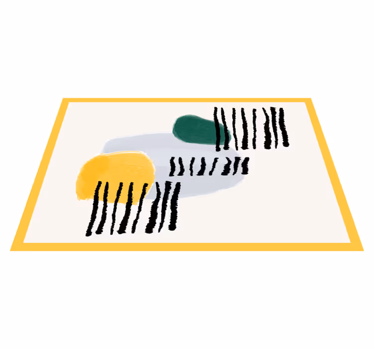 Rianning abstract art original placemats - TenStickers