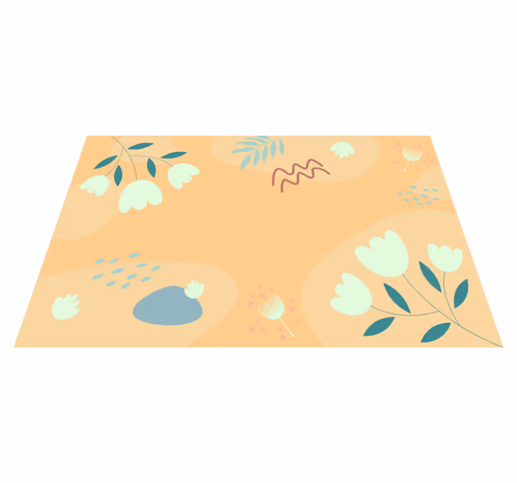 Vintage abstract with pastel colors placemats - TenStickers