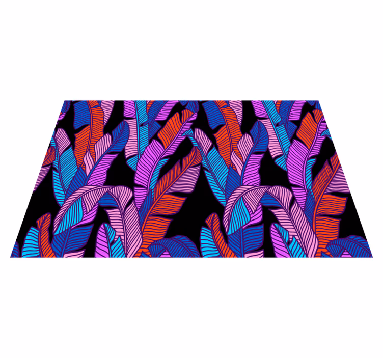 Colourful leaves original placemats - TenStickers
