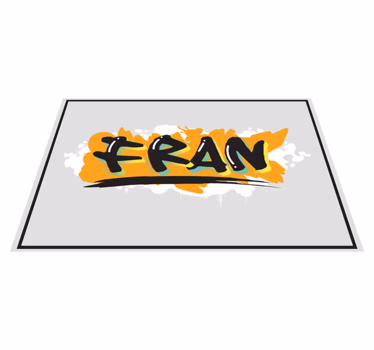 Urban style colorful graffiti placemats - TenStickers