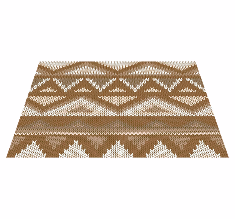 Placemat knitted texture design - TenStickers