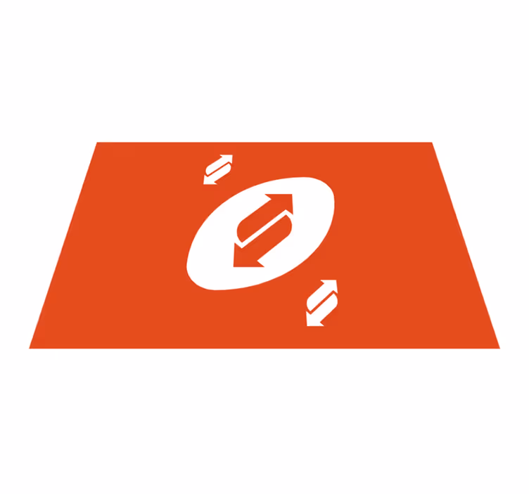 Original placemats in dynamic arrow design - TenStickers