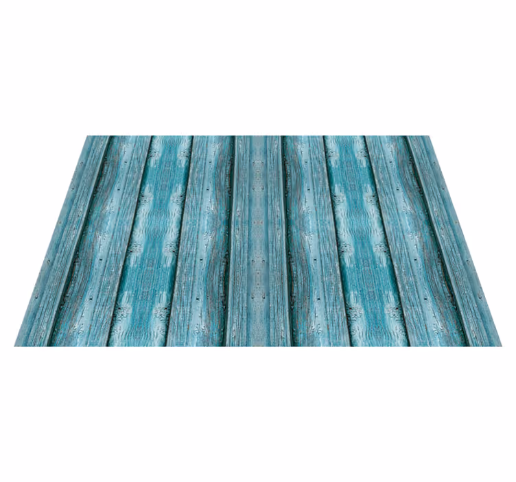 Blue wood texture effect textured placemats - TenStickers