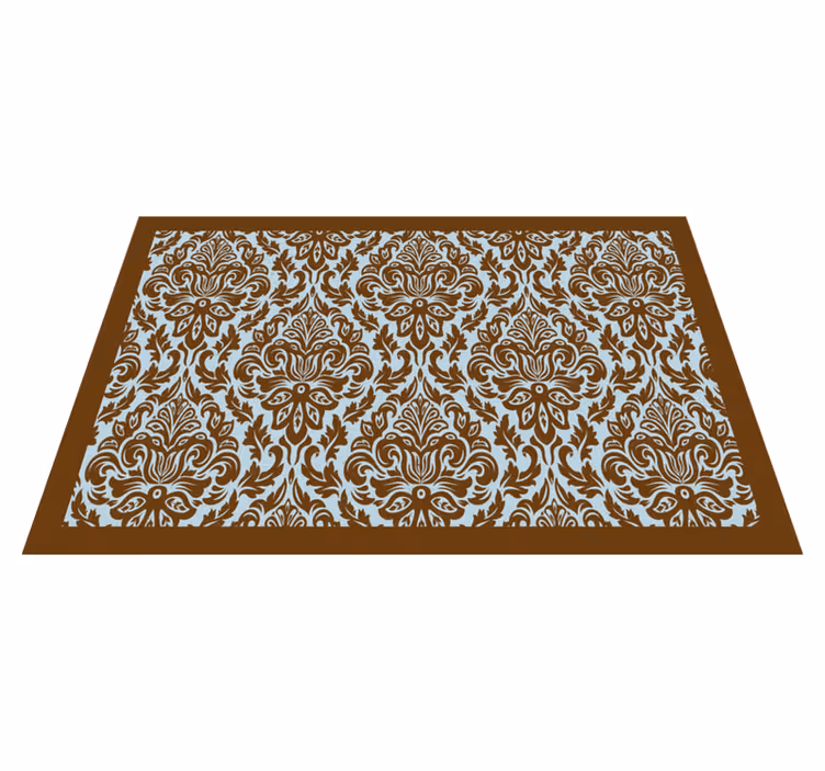 Placemat with detailed floral design - TenStickers